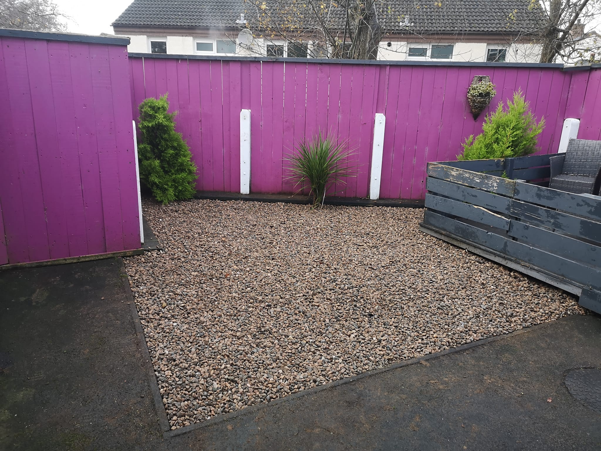 After — garden clearance