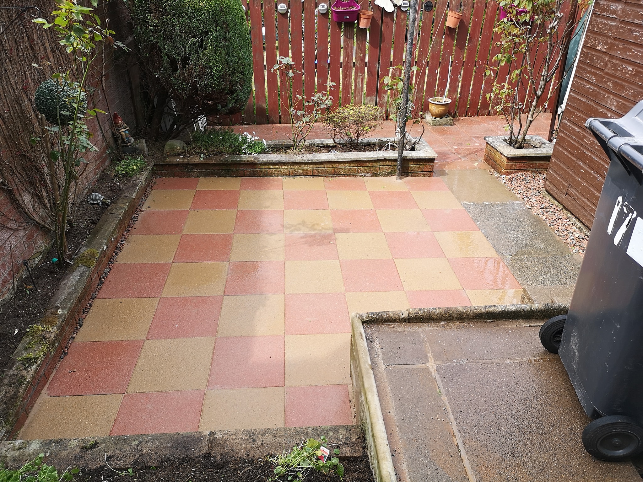 Paving and tiling